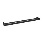 Brooklyn Double Towel Rail 900mm Matte Black